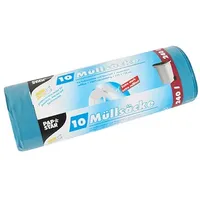 Papstar Starpak 10 Müllsäcke, LDPE 240 l blau