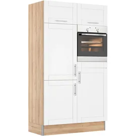 kochstation Küchenzeile KS-Ahus 120 cm weiß