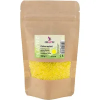 Creartec Colouraplast Bastelperlen Zitronengelb 100g Anhänger