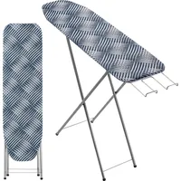 Kadax Bügelbrett mit Fach "Habo", Dampfbügeltisch, 104 cm, Geometrisches