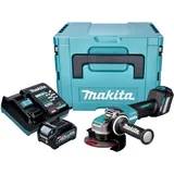 Makita ga 044 GD101 Akku Winkelschleifer 40 v max. 125 mm x-lock Brushless - 1x Akku 2,5 Ah + Makpac