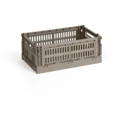 Aufbewahrungsbox | Colour Crate S - Warm grey