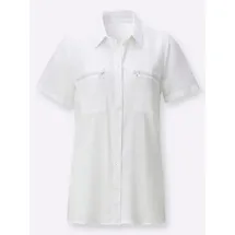 Inspirationen Longbluse weiß 44
