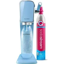 Sodastream Art blue + Kunststoffflasche + CO2-Zylinder