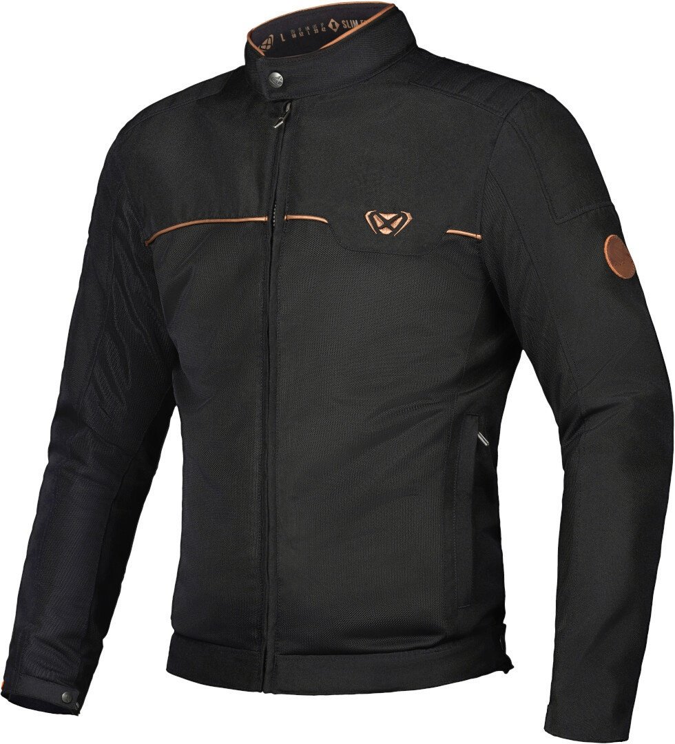 Ixon Cornet Motorfiets Textiel Jas, zwart, 3XL Voorman