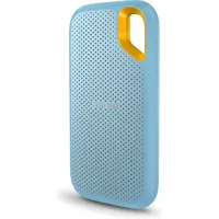 SanDisk SDSSDE61-2T00-G25B Externes Solid State Drive 2 TB, tragbar, bis zu 1050 MB/s, USB-C, Blau