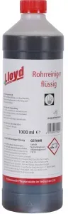 Lloyd Rohrreiniger, flüssig, Effizienter Abflussreiniger, 1000 ml - Flasche