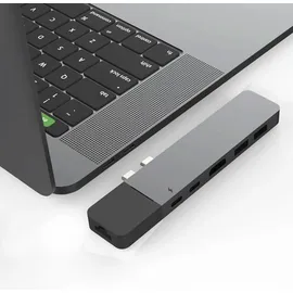 Hyper HyperDrive NET 6-in-2 USB-C Hub - Grau