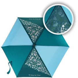 Step By Step Regenschirm Petrol