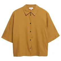 s.Oliver Kurzarm-Bluse Braun 36