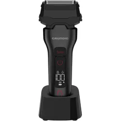 Grundig MS 9330, Folienschaber, Schwarz, Rot, Batterie / USB, Integrierte Batterie, 90 min, 2 h