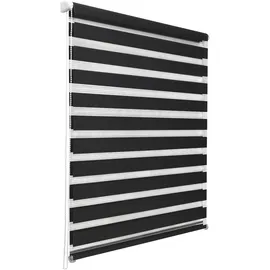 Sol Royal Doppelrollo SolDecor DL2 55 x 150 cm Schwarz