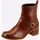 Heine Stiefelette in braun-leo | Gr.: 38