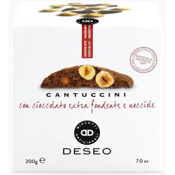 Deseo Cantuccini mit Haselnuss und Bitterschokolade 200g