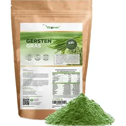 Gerstengras - 1100 g (1,1 kg) - Junges Gerstengraspulver - Herkunft Niederlande - Reich an Mineralien & Vitaminen