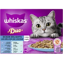 Whiskas Duo Multipack Ocean Delights in Gelee 48 x 85 g