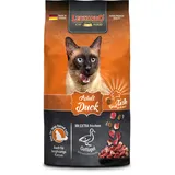 LEONARDO Trockenfutter für Katzen Adult Duck, Ente