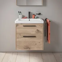 Duravit D-Code Waschtischunterschrank, 2, Auszüge, DC46700BD550000,