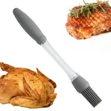 Backpinsel Silikon, Silikonpinsel Backen, Silikon-Heftpinsel, Backpinsel, Küchen-Kochölpinsel Zum Grillen, Küchenpinsel Zum Kochen, Backen, Grillen Zum Verteilen Von Öl, Butter Und BBQ-Sauce