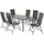 Merxx Carrara Set 7-tlg. schwarz
