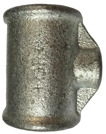 tee 90° galvanized reduced 2 1/2-1''
