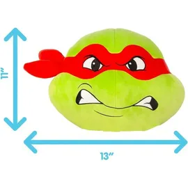 TOMY Club Mocchi Mocchi Teenage Mutant Ninja Turtles Raphael 38 cm Mehrfarbig