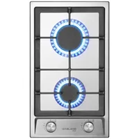 Gasland chef - gasland Eingebaute Erdgas/Butan/Propan-Kochplatte, Edelstahl - GH30SF