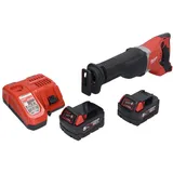 Milwaukee M18 BSX-502 Akku Recipro Säbelsäge 18 V + 2x Akku 5,0 Ah + Ladegerät