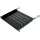 Triton Fachboden Stahl 450mm schwarz 1HE 80kg