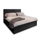 masseno Boxbett mit Bettkasten ¦ schwarz ¦ Maße cm B: 160 H: 98