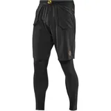 Skins Superpose Long Tights Herren Schwarz M