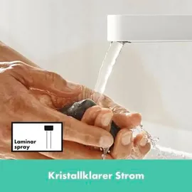 Hansgrohe Finoris Standventil 100 mattweiß 76013700