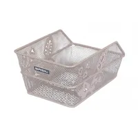 Basil Cento Flower S 11.5l Hinterer Korb - Silver