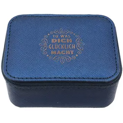 H&H Schmuckbox Blau Tu was