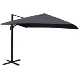 MCW Ampelschirm A96 3x3m Alu Anthrazit ohne Ständer