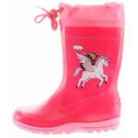 Beck Einhorn Gummistiefel Pink 22