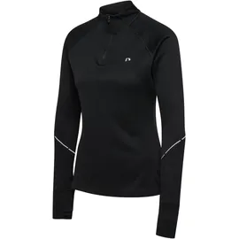 New Line newline Nwlpower half zip Midlayer Sweater, Schwarz, L