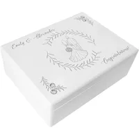 Creative Deco Weiße Geschenk zur Hochzeit | Erinnerungsbox Hochzeit