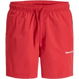 JACK & JONES Badeshorts JPSTMAUI NORREBRO SWIM SHORTS Rot S