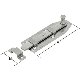 Pohl Fensterriegel gerade 100 x 35 x 1 mm