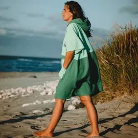 Wave Hawaii Regenponchos Unisex Türkis M