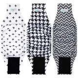 Langsprit Rüdenwindeln, hochabsorbierende Windeln für männliche Hunde, waschbar, wiederverwendbare Hundewindeln, 3 Stück