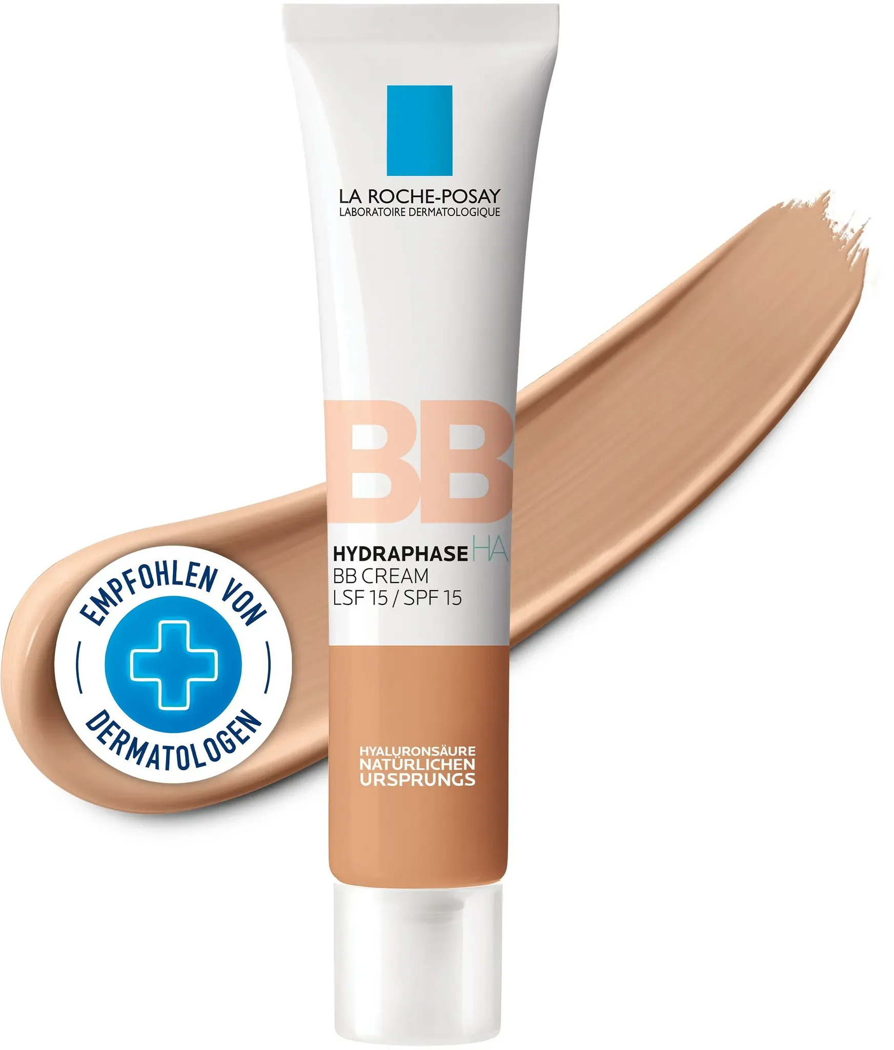 La Roche Posay Hydraphase HA BB Cream Mittel: Feuchtigkeitsspendende BB Cream für einen ebenmäßigeren Teint