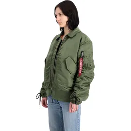 Alpha Industries CWU MA-1 Bomberjacke grün XS