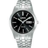 Lorus Quarz Herrenuhr RXN67DX9 - Silber/Schwarz