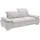 Home Affaire 2,5-Sitzer HOME AFFAIRE "Bergamo Multifunktions-Couch, elegant und komfortabel", silber, B:215cm H:77cm T:90cm, Chenille 100% Polyester;Struktur fein ( 100% Polyester);Luxus-Kunstleder;Struktur weich (100% Polyester), Sofas, mit Armlehn-und