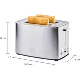 Unold Toaster Thommy Silber