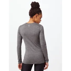 Icebreaker 200 Oasis Langarmshirt Gritstone Heather M
