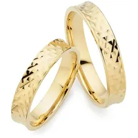 Trauring PHÖNIX "Schmuck Geschenk Gold 333 Ehering LIEBE, 930773" Fingerringe Gr. 49, Gelbgold 333, 4mm, goldfarben (gelbgoldfarben) Made in Germany