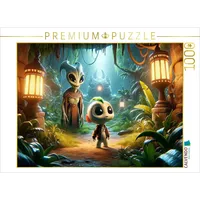 Calvendo Puzzle Zippo und das Geheimnis des Dschungeltempels 1000